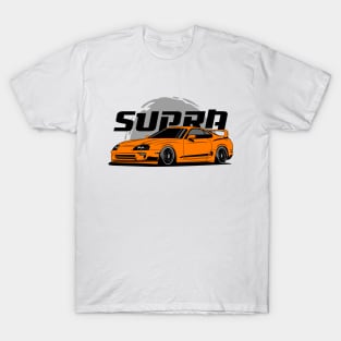 Orange Supra JDM T-Shirt